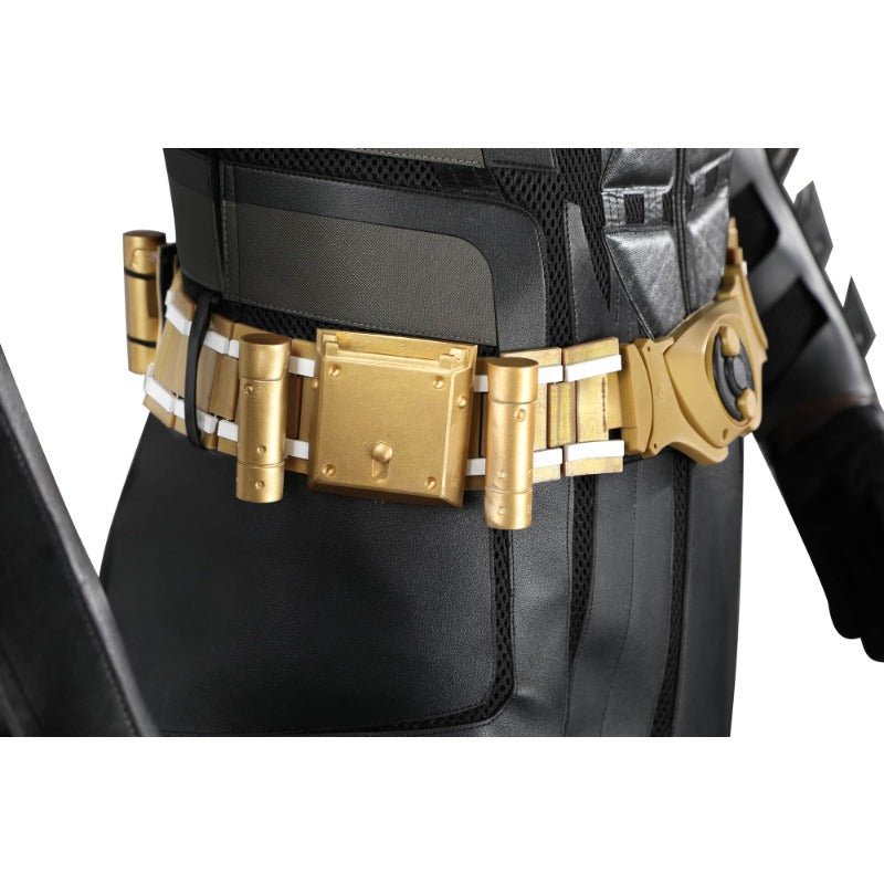 Костюм супергероя Бэт Найт для взрослых с комбинезоном, плащом и маской на Хэллоуин