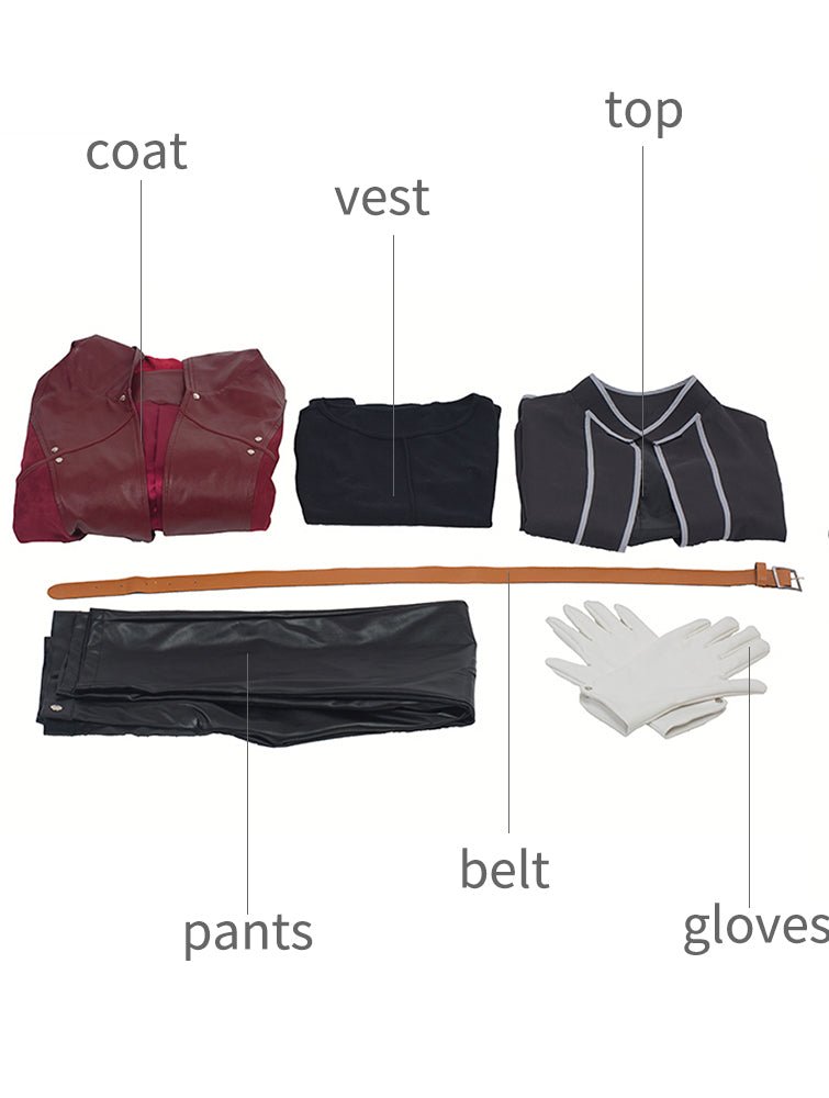 Костюм Эдварда Элрика - Fullmetal Alchemist для косплея