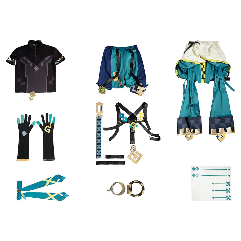 Костюм для косплея Kinich из Genshin Impact - Премиум качество