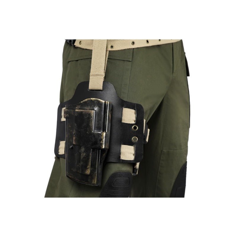 Костюм Бэтмена Бена Аффлека для косплея - Кожаный боевой тренч из Лиги Справедливости