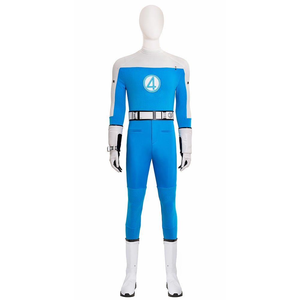 Костюм для косплея Человек-Факел из фильма 'Фантастическая четверка' 2025 - Высококачественный материал