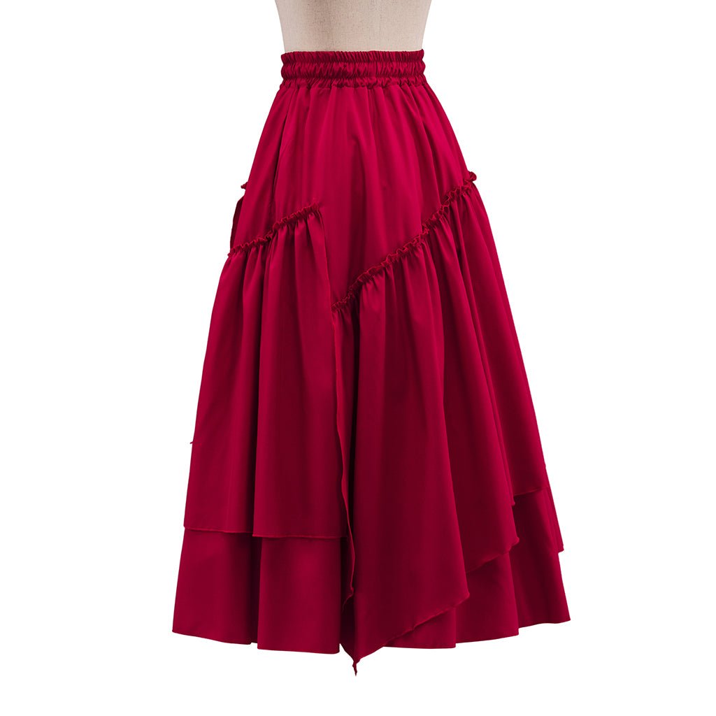 Весенняя винтажная женская юбка из вельвета – средневековая юбка в складку в клетку для косплея