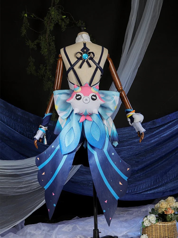 Костюм для косплея Mualani из игры Genshin Impact Splish Splash Wavechaser, женский костюм на Хэллоуин