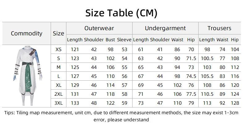 Черный Миф Вуконг: Белый Наряд для Костюма Косплей | Белый Халат Костюм на Хэллоуин для Мужчин | Элегантный Дизайн для Фанатов
