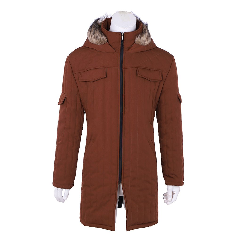 Костюм Хана Соло - зимняя куртка для мужчин - Идеально для Хэллоуина, карнавалов и косплей-мероприятий | Animegrad