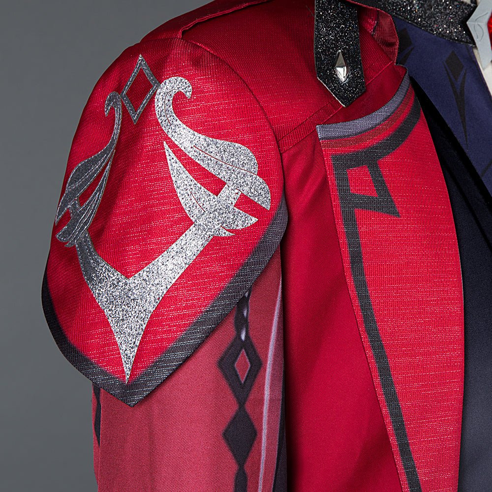 Погрузитесь в ночь с косплей костюмом Дилюка Багровый Вечер - Genshin Impact