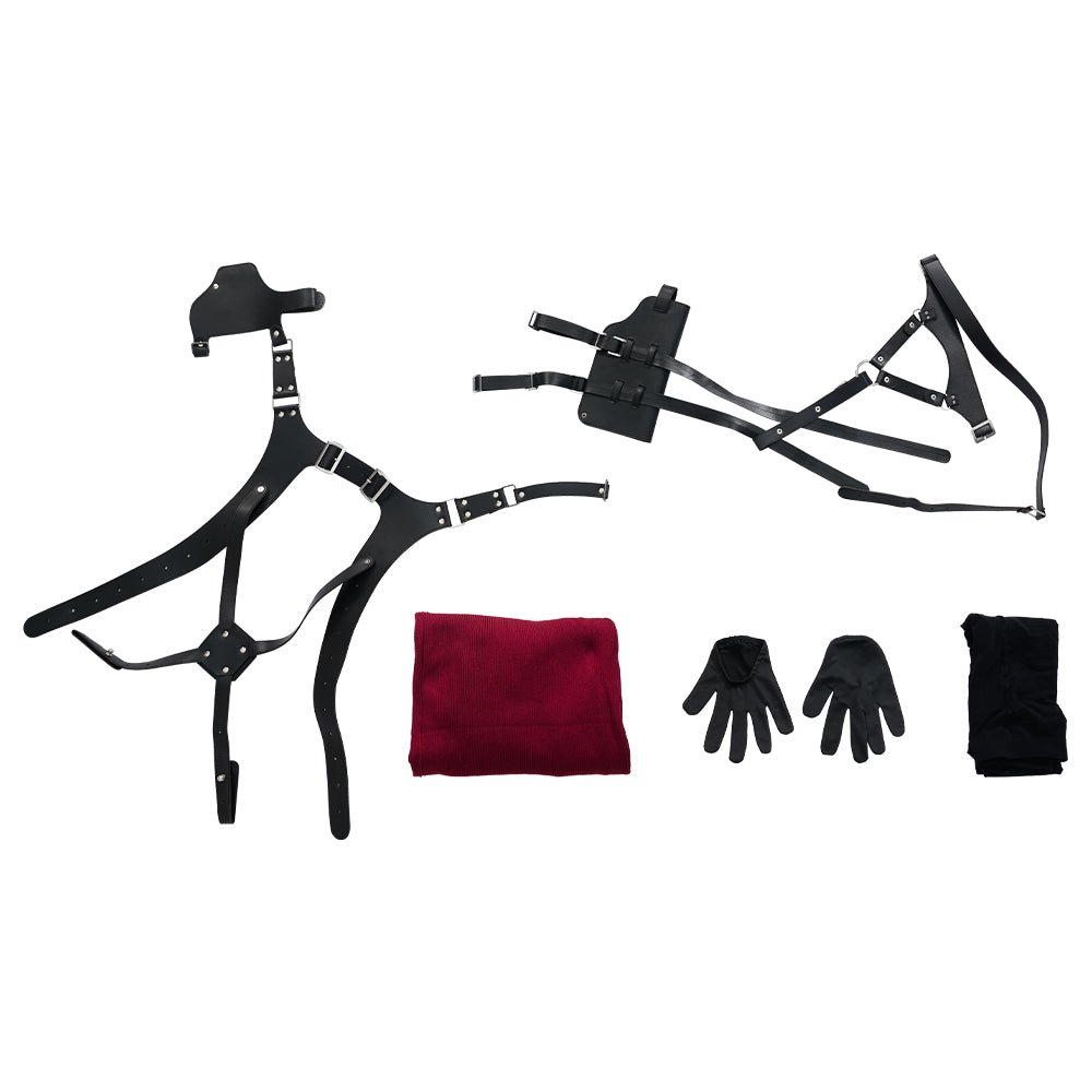 Костюм Ады Вонг для косплея - Красное платье из Resident Evil 2 для женщин