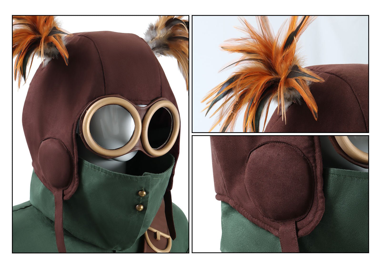 Костюм для косплея из Little Nightmares III – Одиночество в панк-стиле