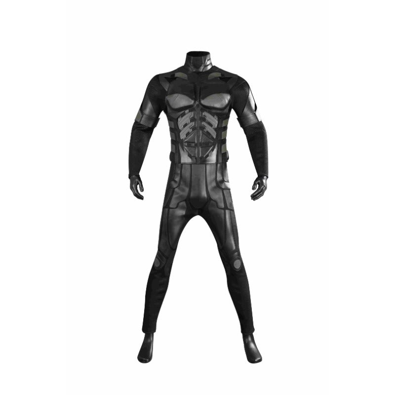 Костюм супергероя Бэт Найт для взрослых с комбинезоном, плащом и маской на Хэллоуин