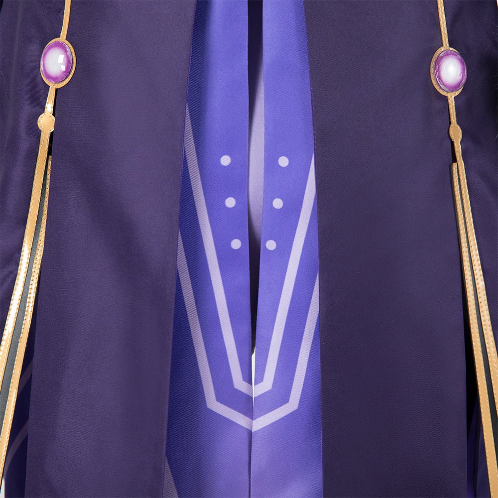 Электризующий косплей: Genshin Impact - Костюм Мага Громового Писца