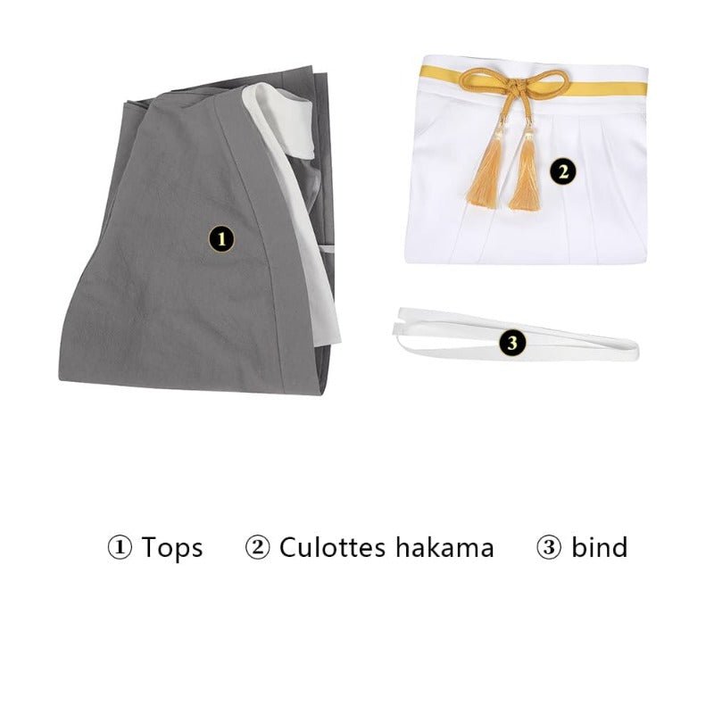 Костюм для косплея Камисато Аято из Genshin Impact - Кендо униформа