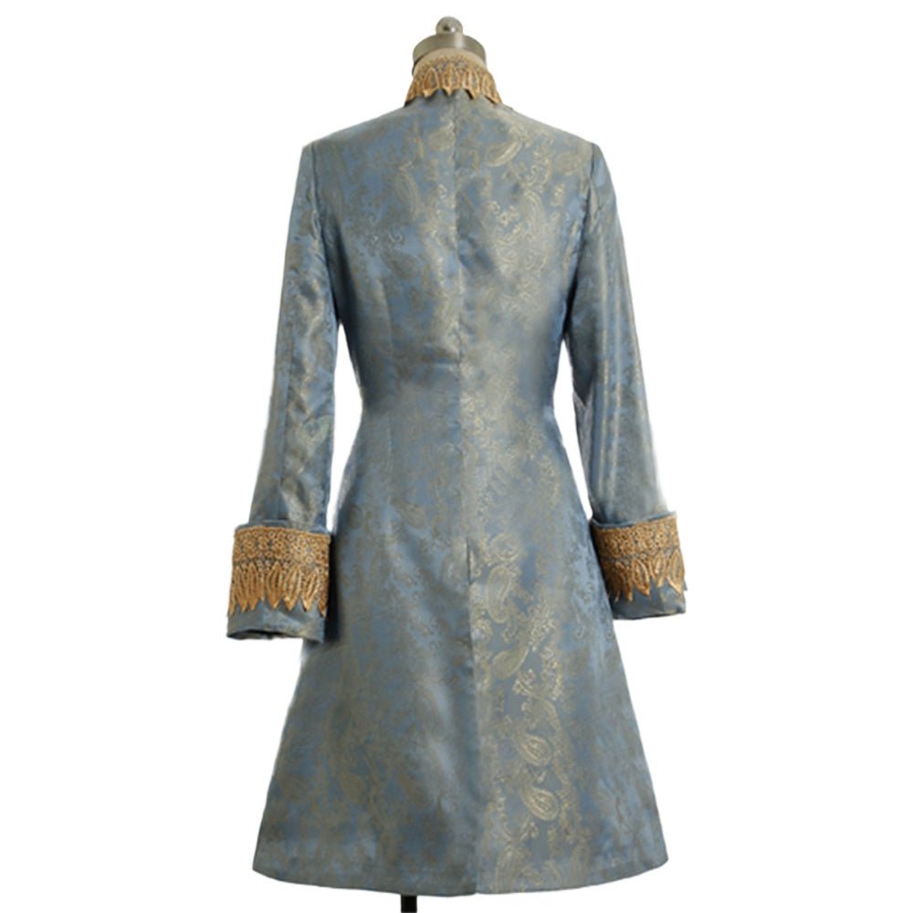 Британский мужской костюм 18 века в стиле рококо и готики, аристократическое пальто