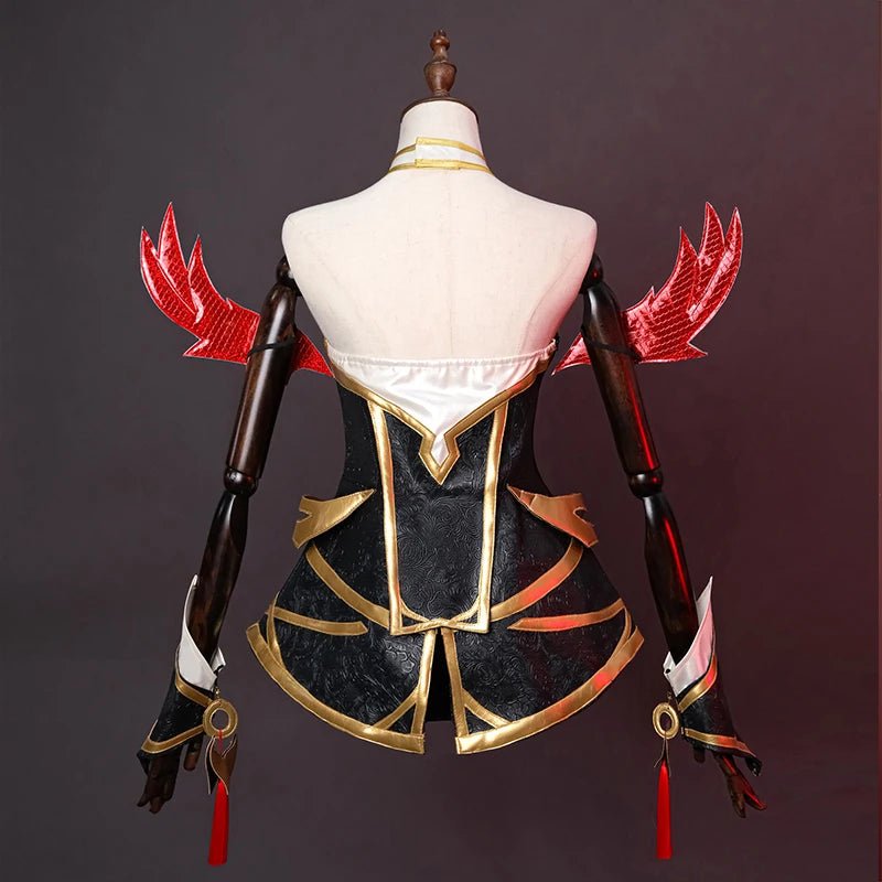 Костюм для косплея Ahri из игры LOL - Девятихвостая Лиса