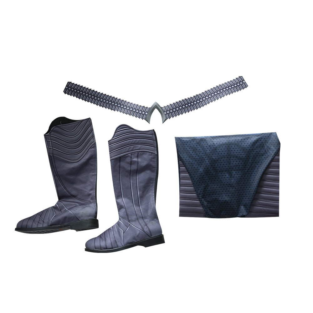 Костюм Aquaman 2 Артур Карри Косплей Хэллоуин Зентай Костюм с Обувью для Мужчин