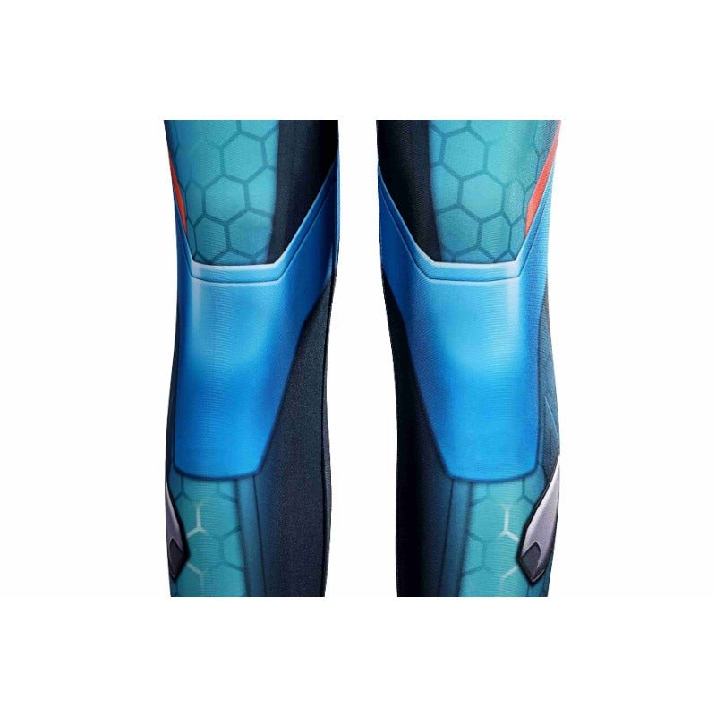 Overwatch 2 Женский Синий Костюм Джуно для Хэллоуина и Карнавала