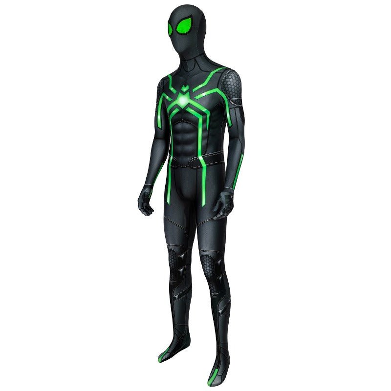 Костюм Spider Man Stealth Big Time Suit для косплея PS4 игра Spiderman Bodysuit