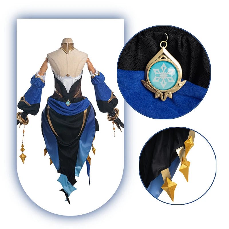 Костюм Лайлы для косплея Genshin Impact, женский костюм экзотических танцовщиц