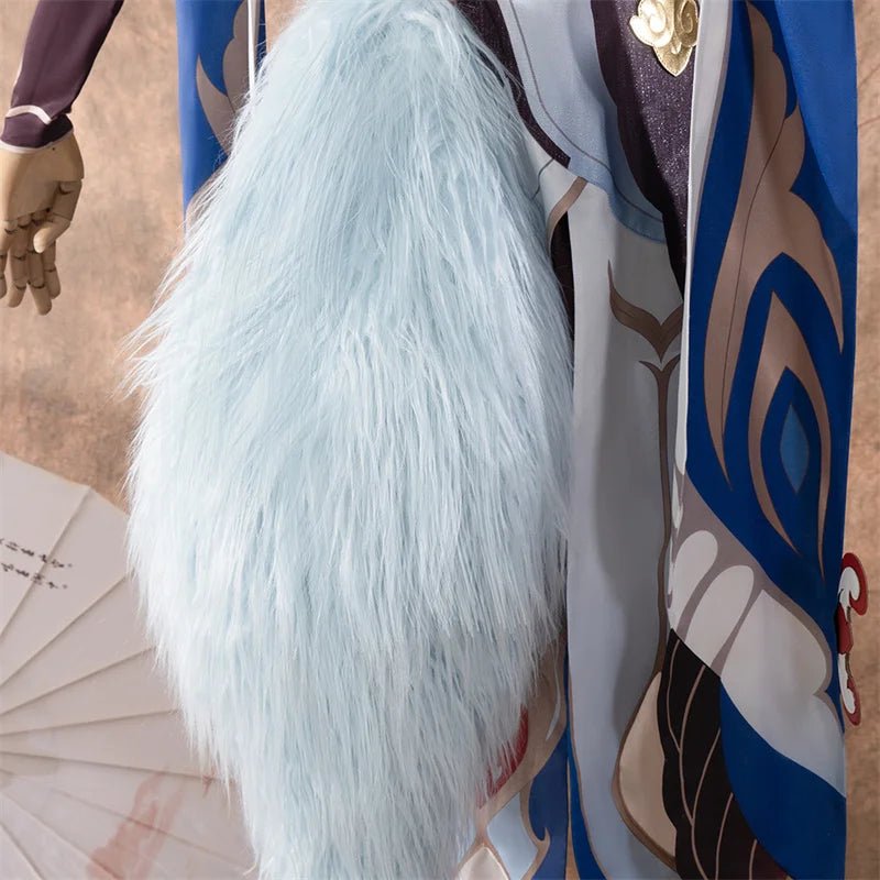 Костюм для косплея Юконг из игры Honkai Star Rail в стиле лисы, женское платье для Хэллоуина, карнавала и вечеринок