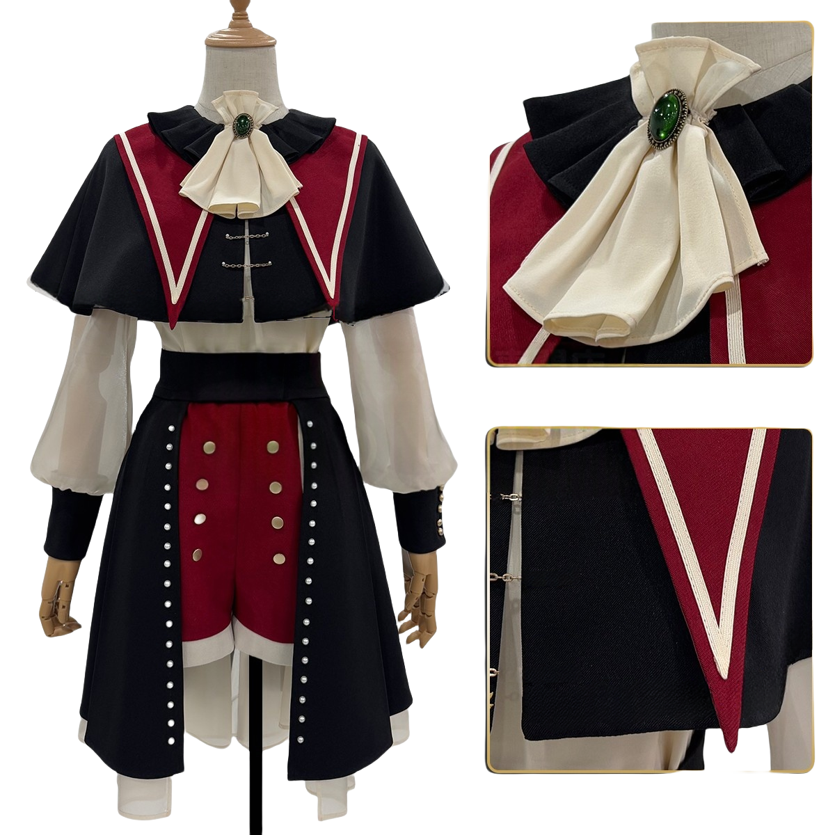 Костюм для косплея Wakaba Mutsumi из BanGDream Ave Mujica - Высокое качество