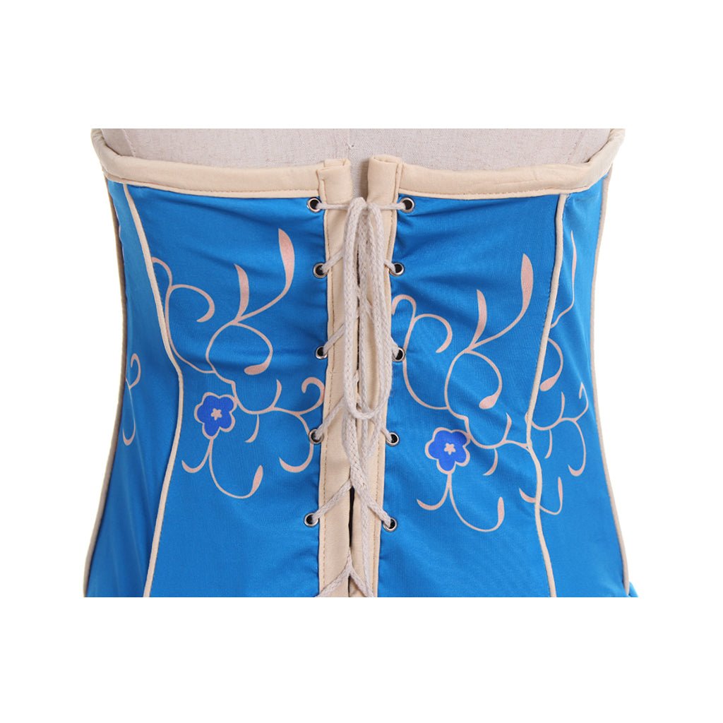 Костюм для косплея Supergirl Bombshell | Костюм супергероя DC Comics для Хэллоуина