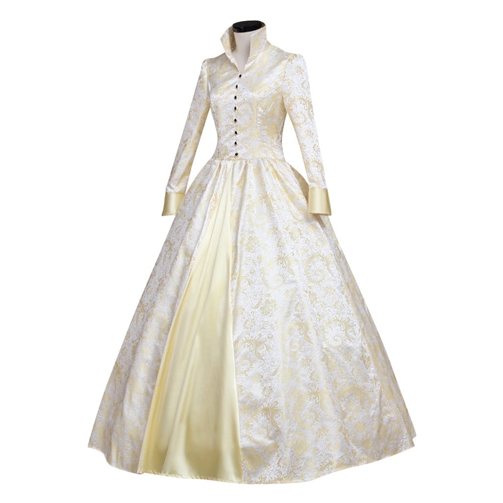 Винтажное Елизаветинское Костюмированное Платье для Взрослых | Индивидуально Изготовленное Средневековое Свадебное и Карнавальное Платье