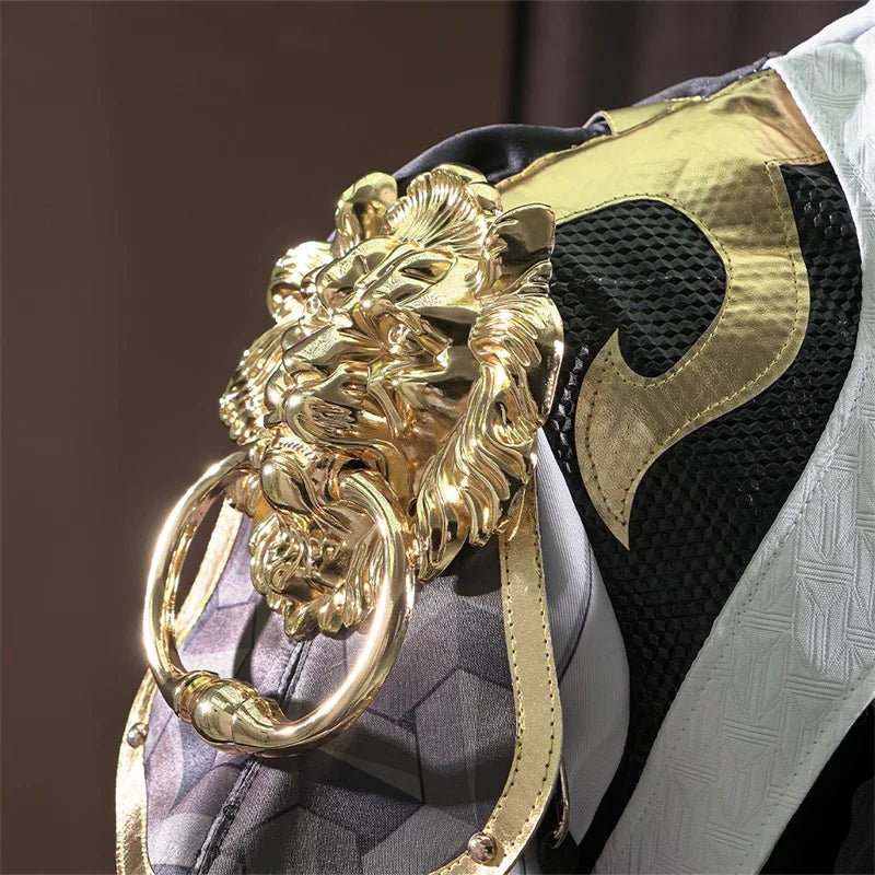 Игра Honkai Star Rail Костюм для косплея Jing Yuan Роскошный Красивый Мужской Костюм Всадника для Хэллоуина Карнавала Вечеринки