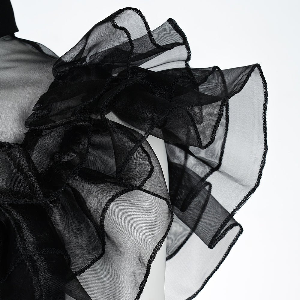 Костюм для косплея Среда Аддамс из фильма 'Семейка Аддамс' Бальное платье