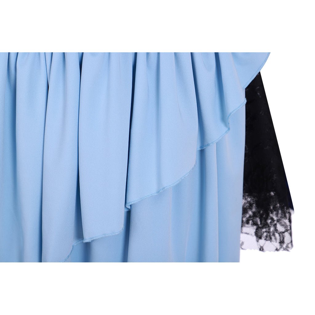 Костюм для косплея Юны Ленне из Final Fantasy X-2 с серьгами