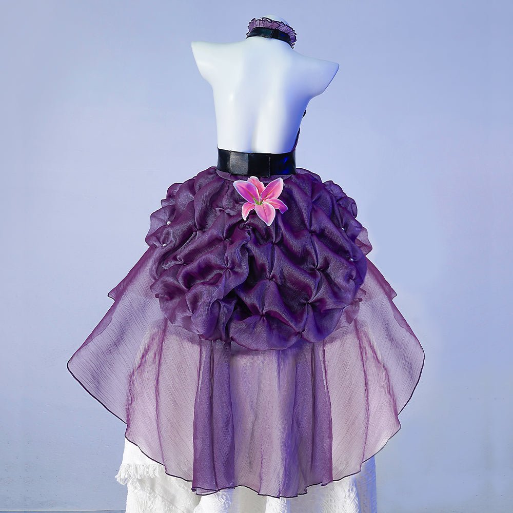 Цветочная Элегантность – Косплей Костюм Рей Аянами из Neon Genesis Evangelion