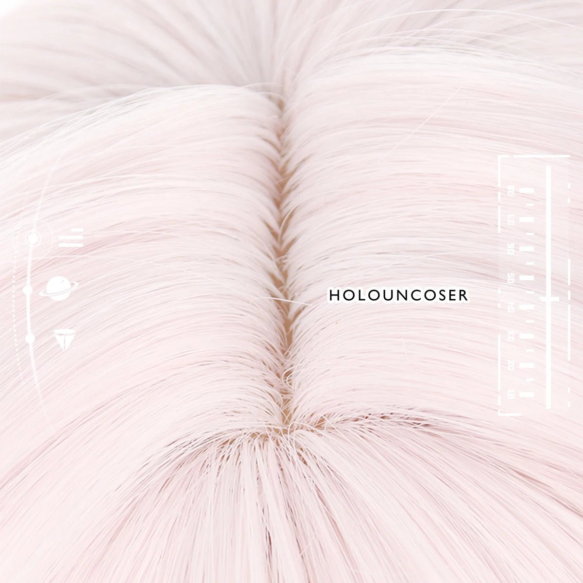 Honkai Star Rail Игра Клара Косплей Парик Розовая Сетка Термостойкий Синтетический Волос Регулируемый Размер Хэллоуин Рождественская Вечеринка