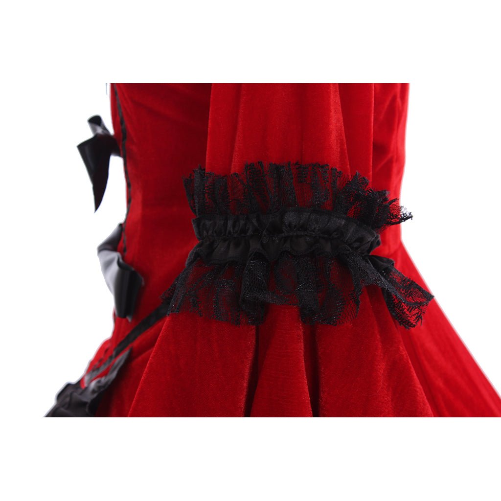 Ретро платье с цветочным принтом для женщин осень зима готические платья для вечеринки с расклешенными рукавами квадратным вырезом и большой юбкой