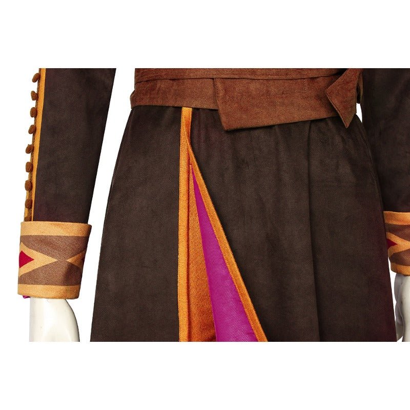 Эпический костюм Анны из Frozen II с обувью - Окунитесь в магию Аренделла