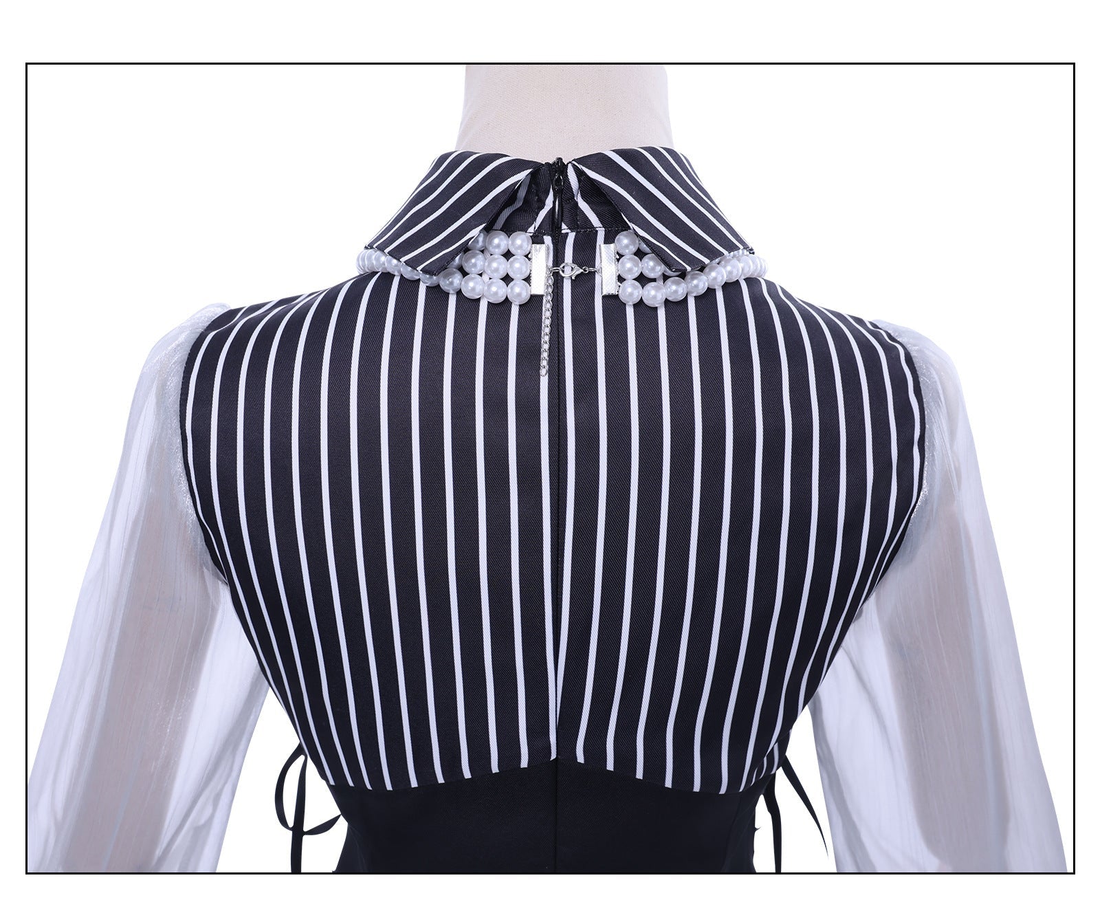 Костюм для косплея Yutenji Wakamugi из BanG Dream! Ave Mujica в готическом стиле на Хэллоуин