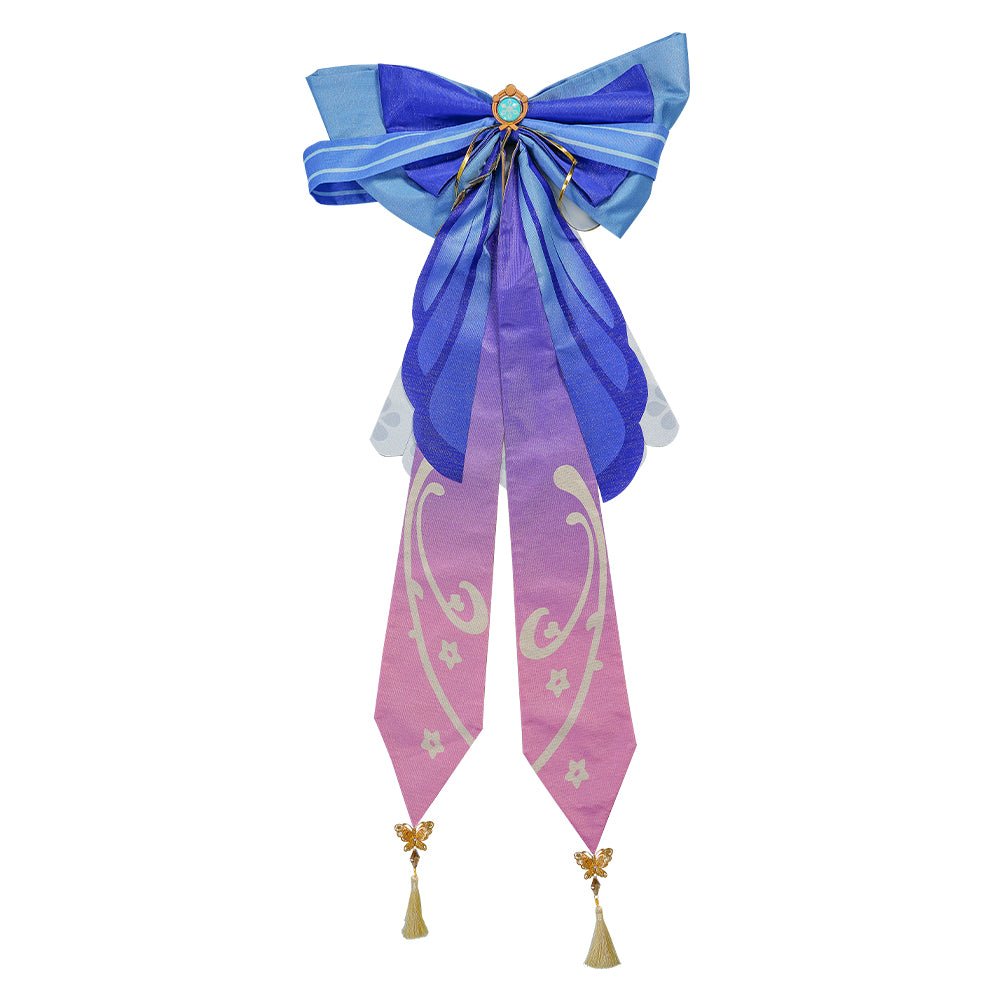 Костюм Камисато Аяки - Цветочное письмо для косплея Genshin Impact