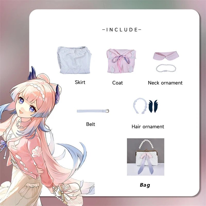 Genshin Impact Косплей Костюм Сангономия Кокоми Новый Образ