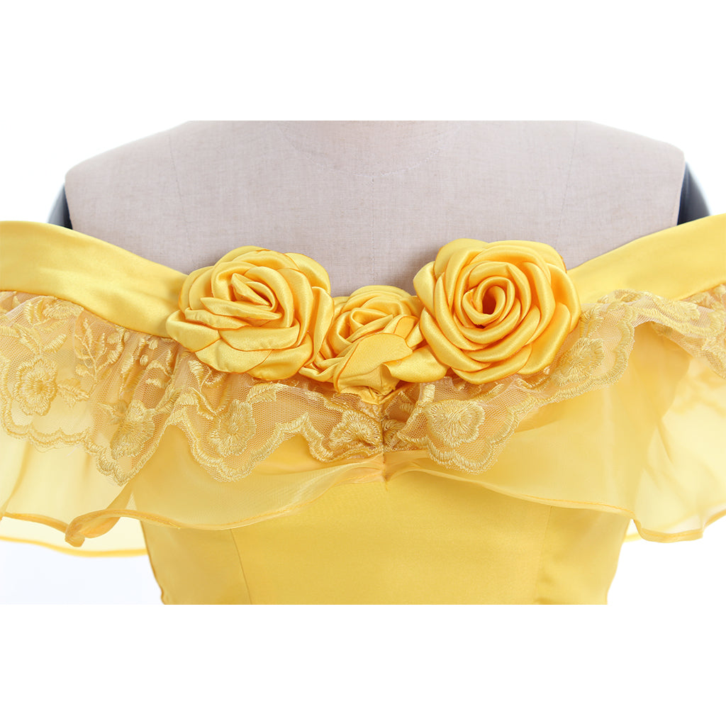 Красавица и Чудовище Белль Костюм для Косплея Серия | Платье Принцессы для Мероприятий