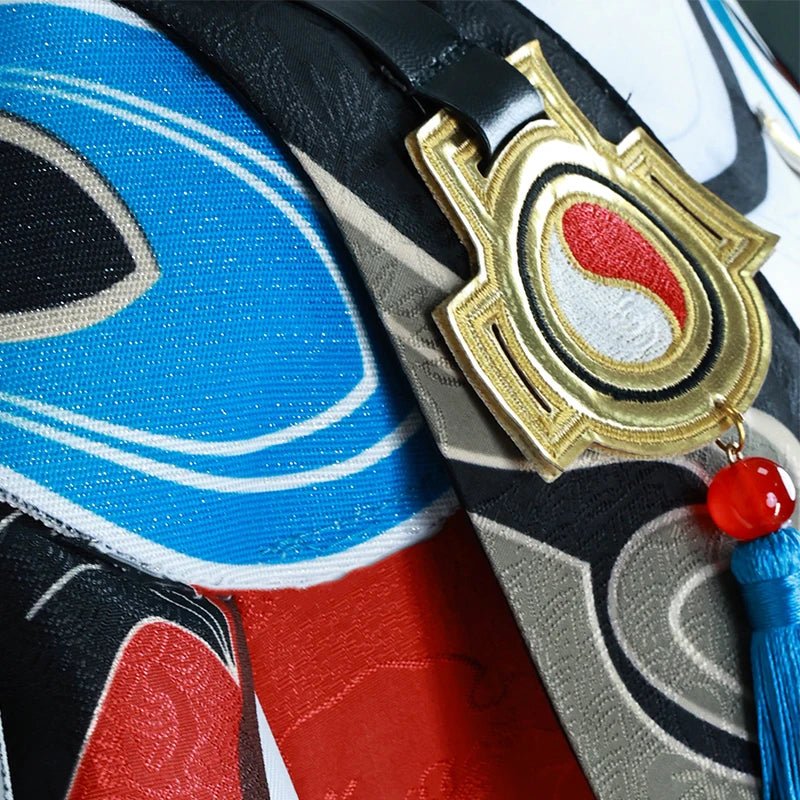 Костюм для косплея Jiaoqiu из Honkai Star Rail - Лисьий Лекарь Jiaoqiu, мужской костюм для Хэллоуина и карнавала с хвостом