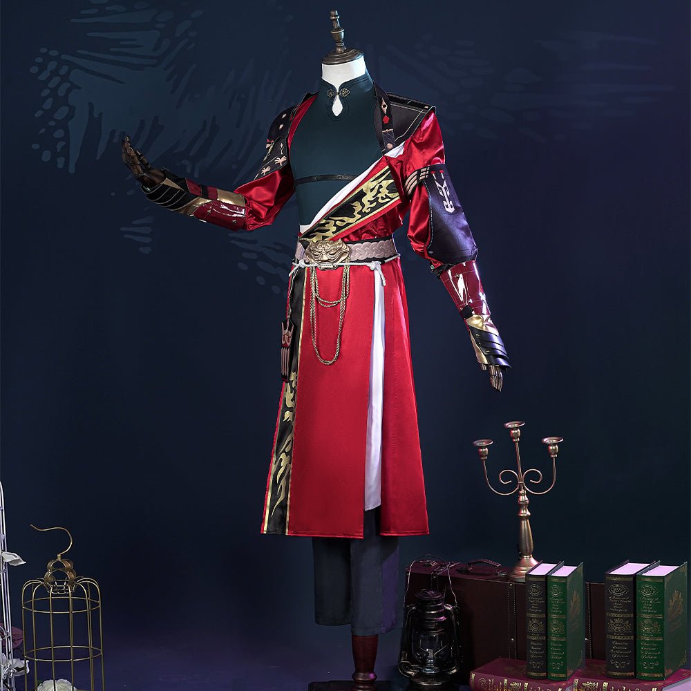 Костюм Sun Ce для косплея для мужчин - высококачественный наряд персонажа игры