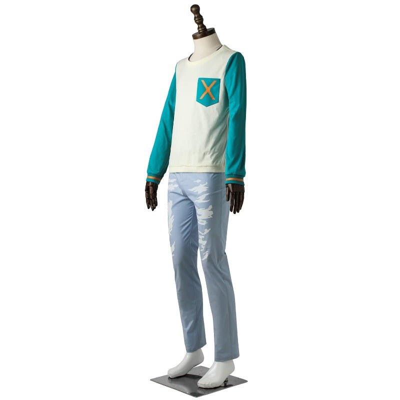 Костюм для косплея Sakisaka Muku из игры A3! Повседневная водолазка + черные брюки для взрослых