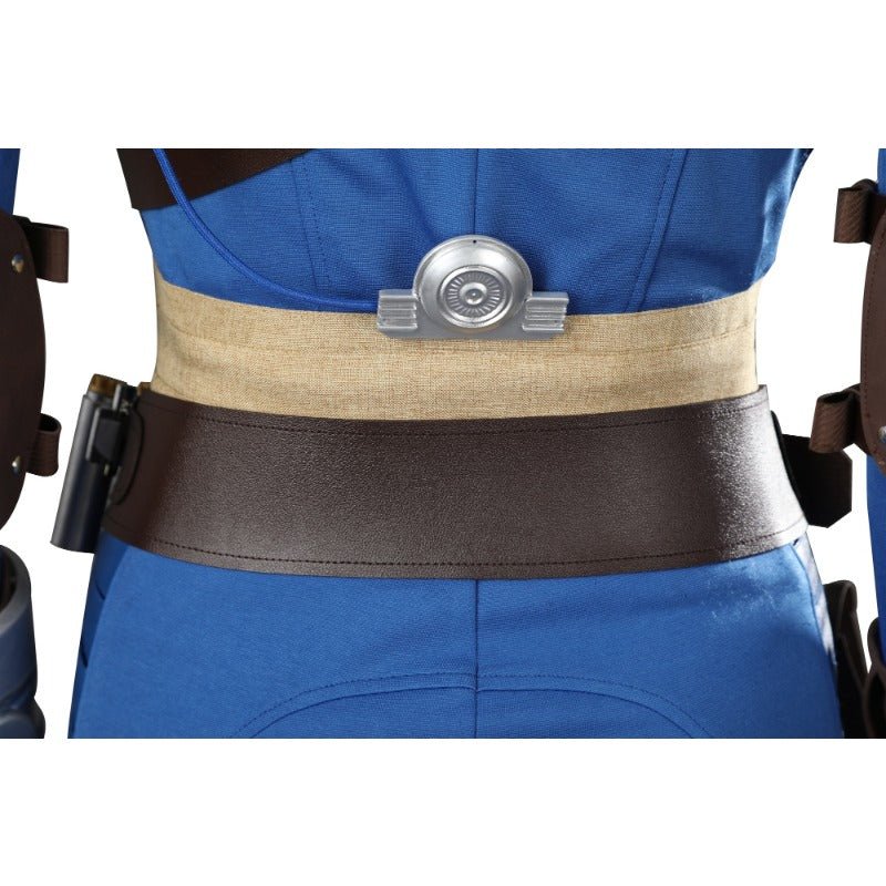 Костюм Люси из Vault 33 - Синий аниме костюм для женщин с аксессуарами