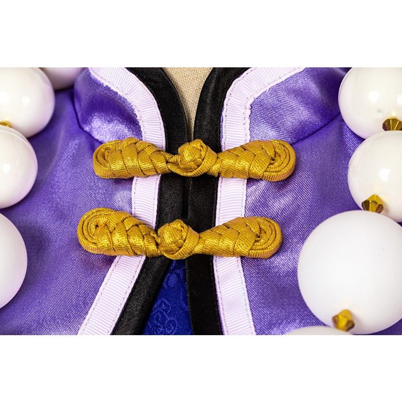 Костюм для косплея Qiqi из Genshin Impact, стандартный размер, наряд на Хэллоуин