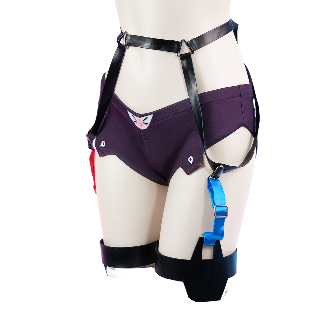 Костюм для косплея Texas the Omertosa из Arknights - Delirium Blue Delta