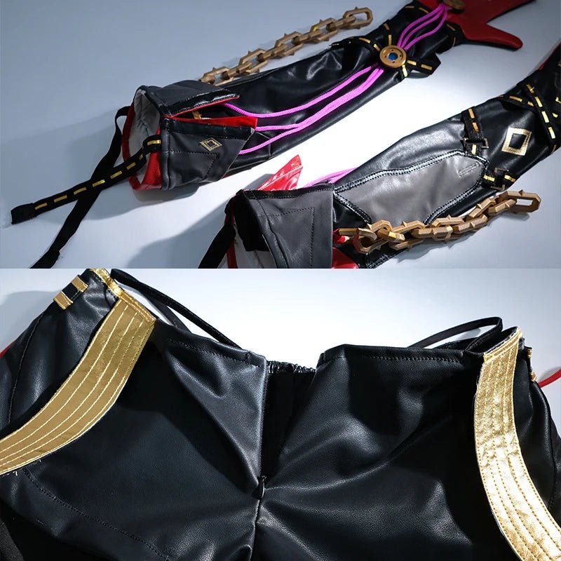 Костюм для косплея Yinlin из игры Wuthering Waves - Jinzhou Patroller, Женское Чайное Платье, Костюм для Хэллоуина