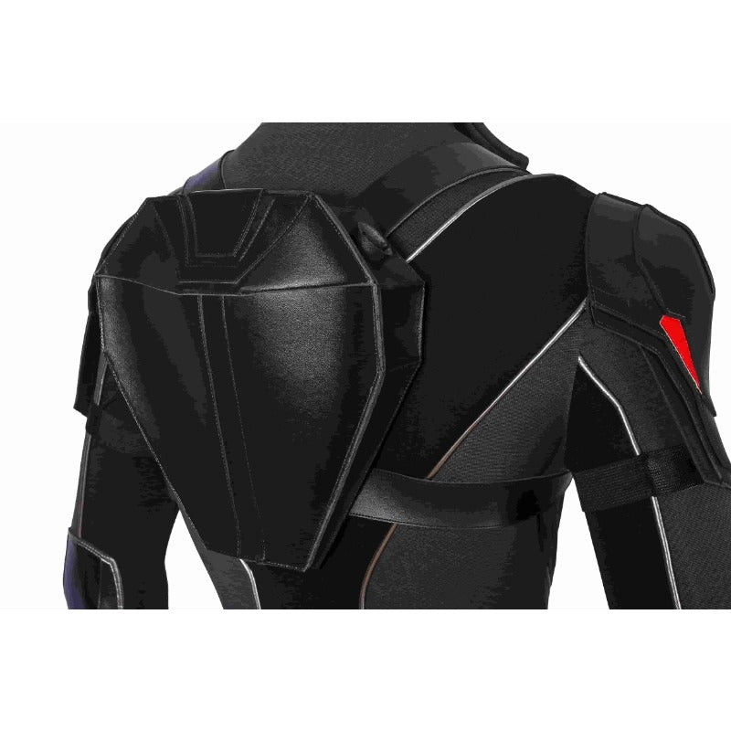 Косплей костюм Черная Вдова Наташа Романофф для Хэллоуина, черный печатный костюм