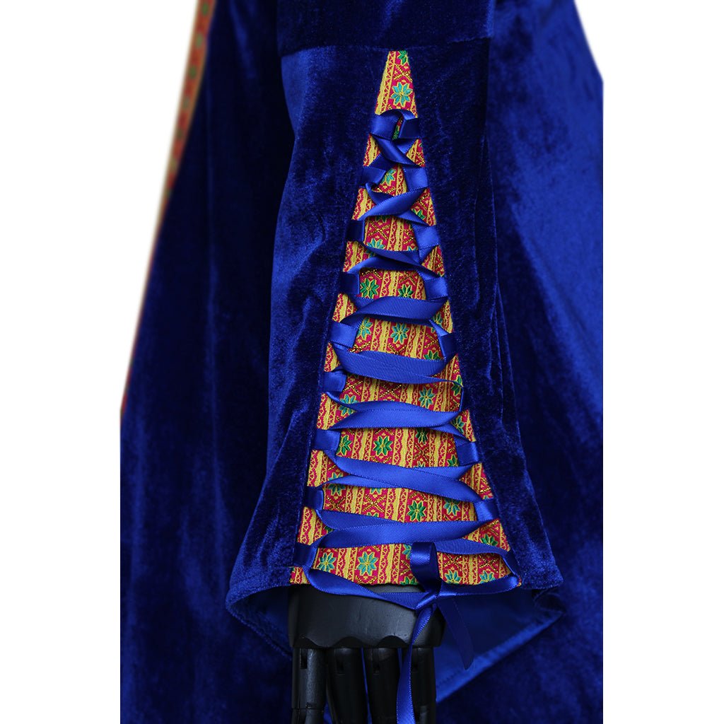 Средневековое ретро платье южной принцессы для Хэллоуина, женский костюм дворянской мантии с колоколообразными рукавами