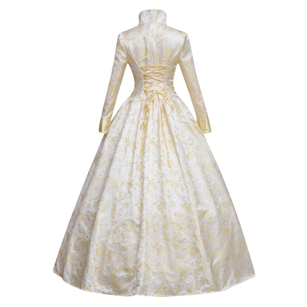 Винтажное Елизаветинское Костюмированное Платье для Взрослых | Индивидуально Изготовленное Средневековое Свадебное и Карнавальное Платье