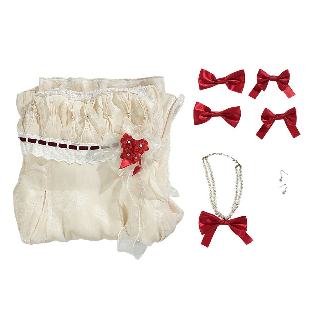 Цветочный Шёпот - Костюм Аски для косплея: Элегантный аниме наряд для фанатов Neon Genesis Evangelion