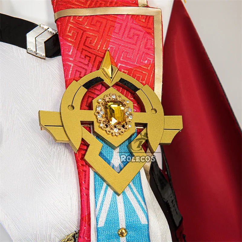 Костюм для косплея Topaz & Numby из Honkai Star Rail - женский комбинезон с плащом