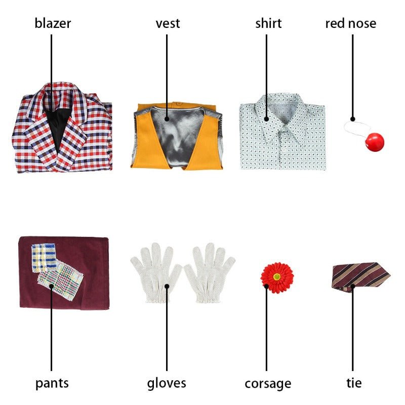 Костюм Артура Флека Джокера Хоакина Феникса для Хэллоуина