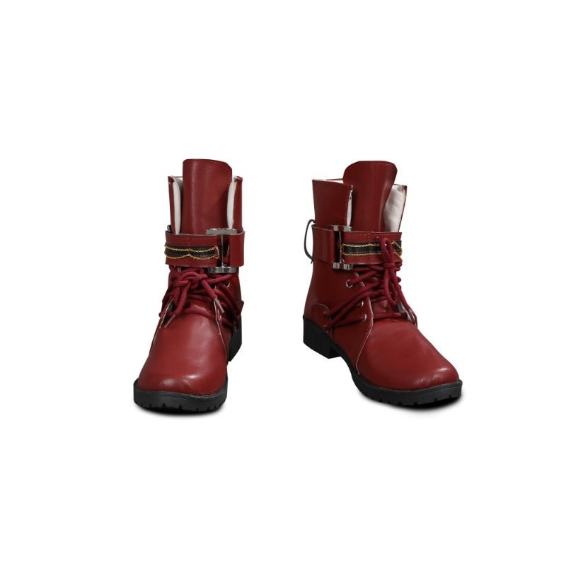 Костюм для косплея Тифы Локхарт из Final Fantasy VII - парик, обувь, аксессуары